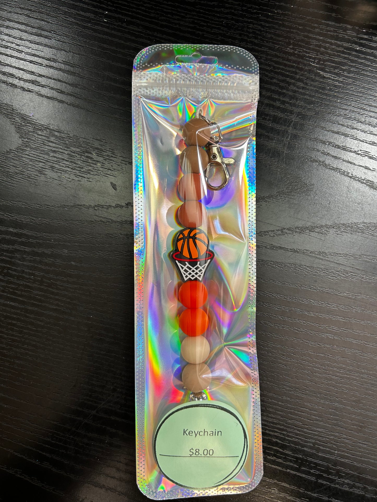 Basketball keychain