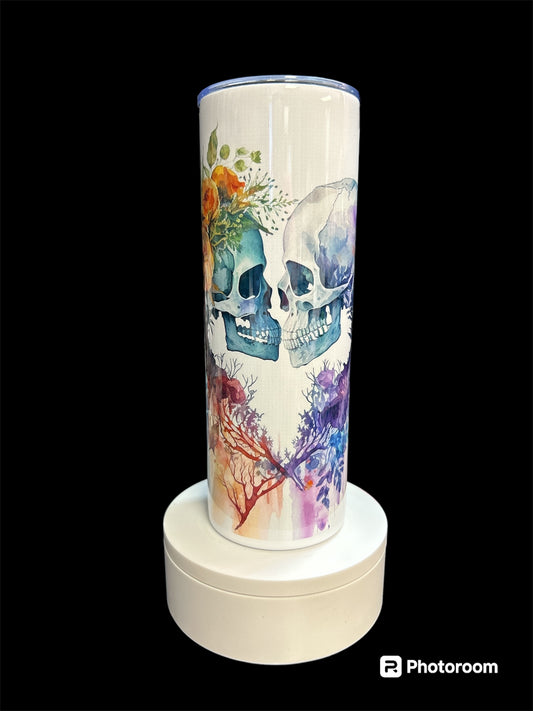 20 oz skeleton love