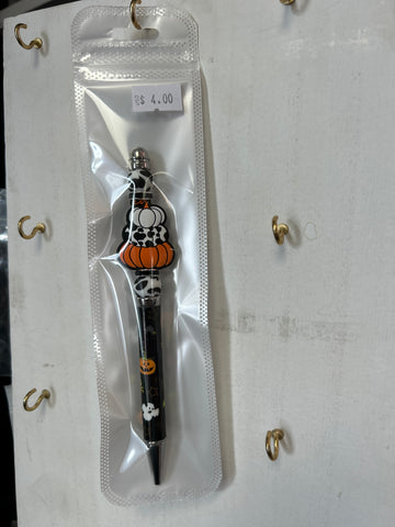 Halloween pumpkins/cow print