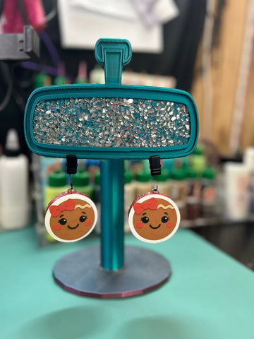 Mahogany pumpkin-vent clips ￼