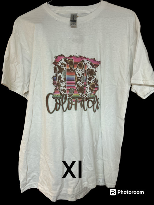 Size X-Large - cow print Colorado