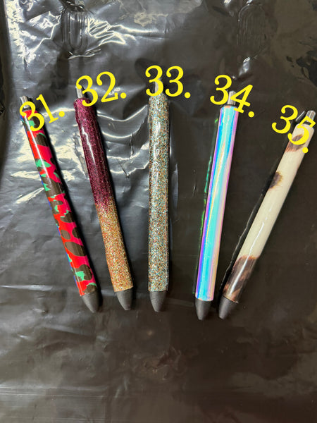 Epoxy Pens- Black Gel Ink