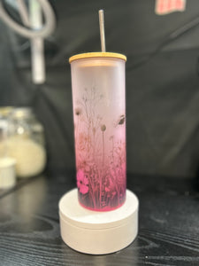 Floral tumbler