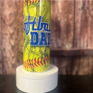 20 oz Softball dad