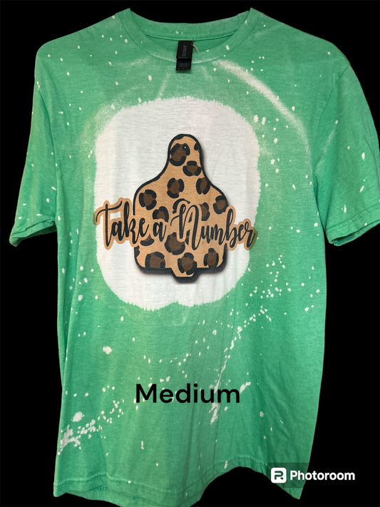 Size medium - take A number