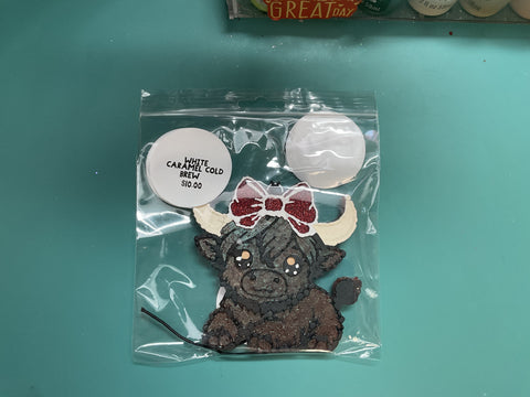 White caramel cold brew ￼