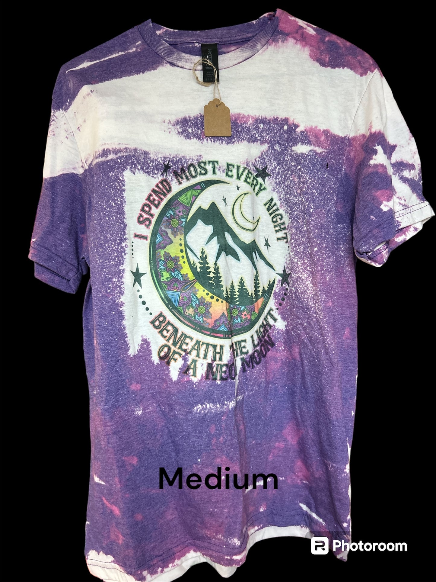 Size medium - neon moon