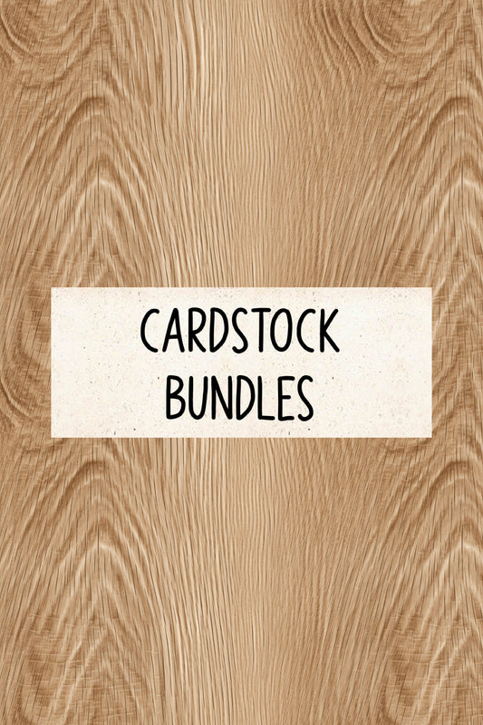 Cardstock bundles